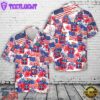 US Army Paratroopers With The 82nd Airborne Division Parachute, 4th Of July Hawaiian Shirt