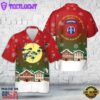 US Army Paratroopers With The 82nd Airborne Division Parachute Christmas Hawaiian Shirt 3