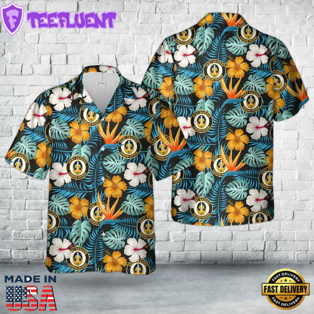 US Army Reserve Careers Division 2ND Battalion Area 5 Hawaiian Shirt