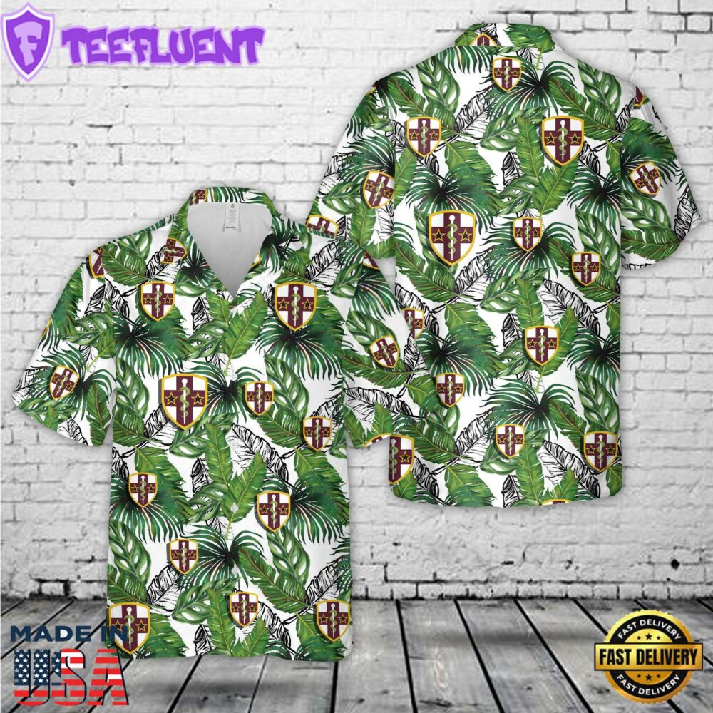 US Army Reserve Medical Command (AR-MEDCOM) Hawaiian Shirt