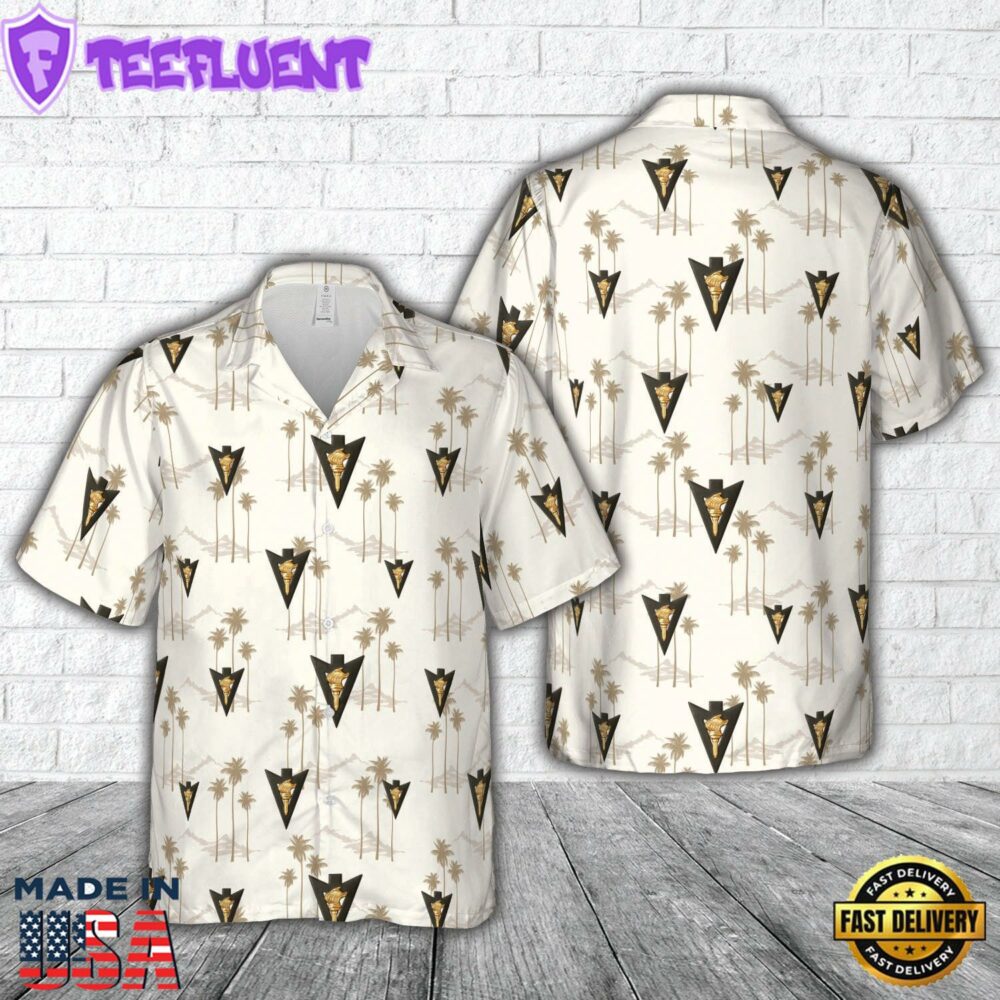 US Army Reserve Officers' Training Corps Recondo Badge Hawaiian Shirt