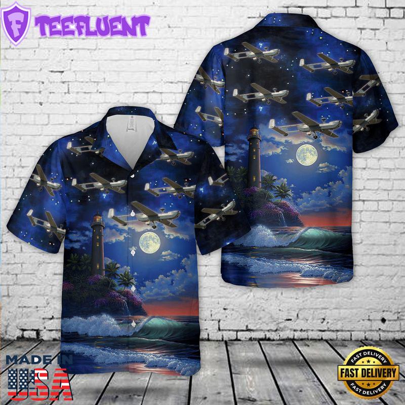 US Army RQ-5 Hunter Hawaiian Shirt