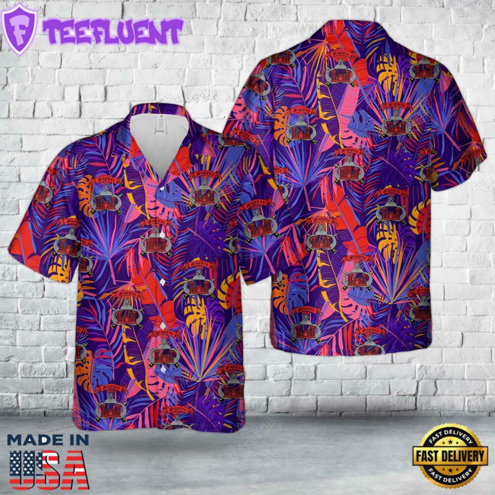 US Army Sapper Ranger Hawaiian Shirt