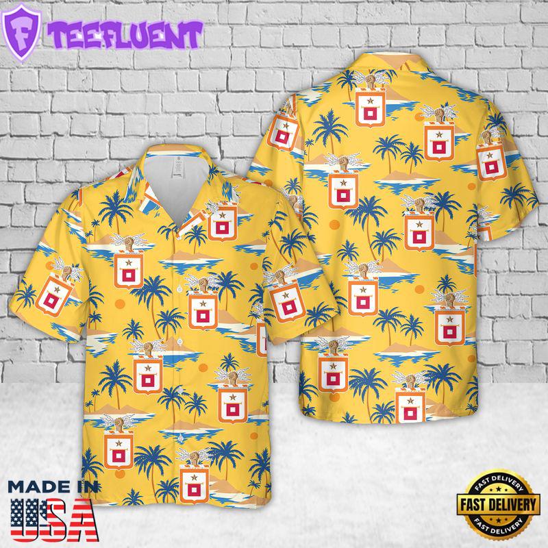 US Army Signal Corps Branch Hawaiian Shirt