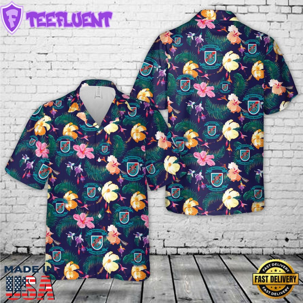 US Army Special 20th Special Forces Group (20th SFG)(A)) Hawaiian Shirt