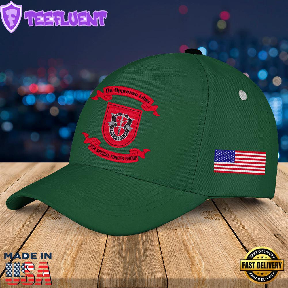 US Army Special 7th Special Forces Group (7th SFG)(A) Baseball Cap