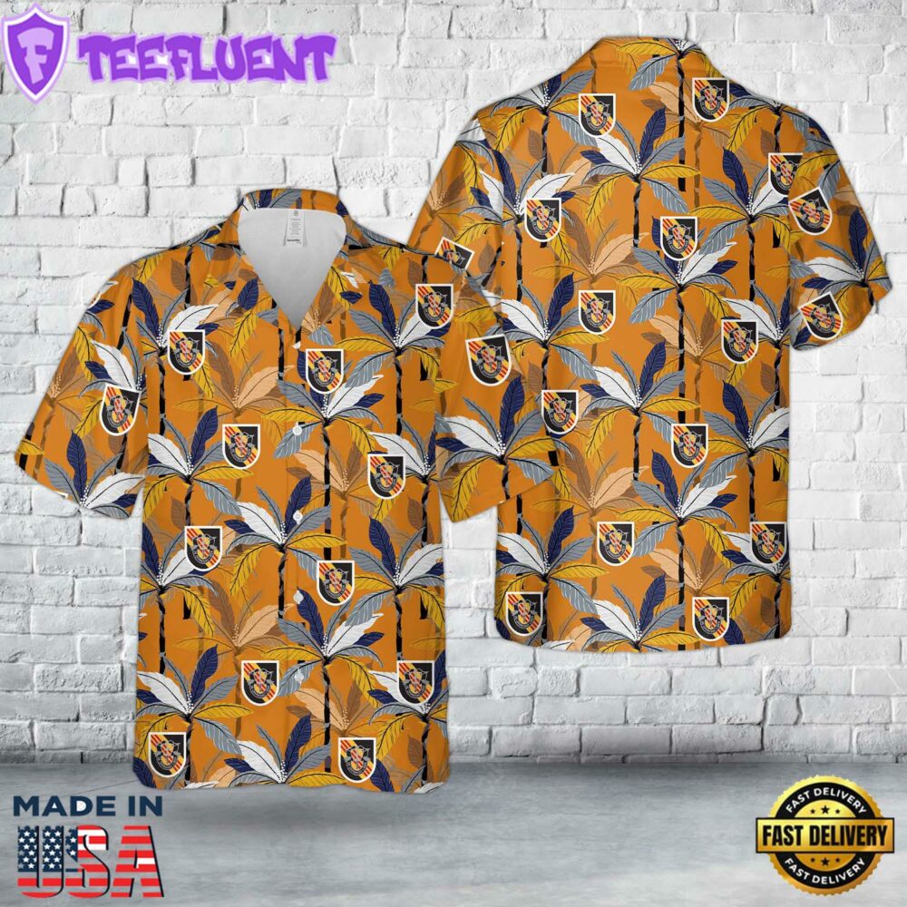 US Army Special Forces 5th Special Forces Group (Airborne) (5th SFG (A)) Hawaiian Shirt