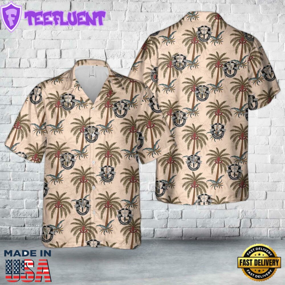 US Army Special Forces distinctive unit insignia Hawaiian Shirt
