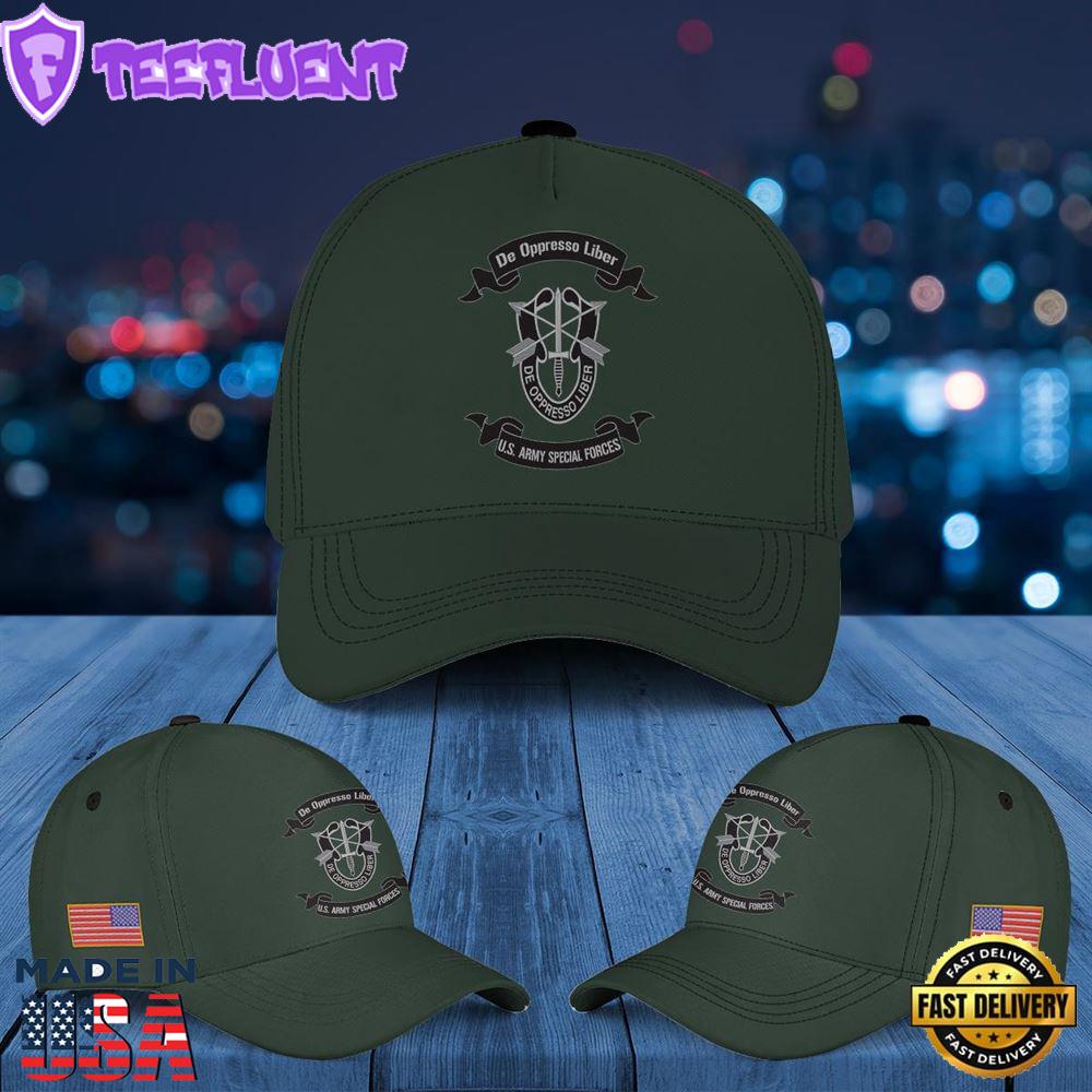 US Army Special Forces - Green Berets SFG De Oppresso Liber Baseball Cap
