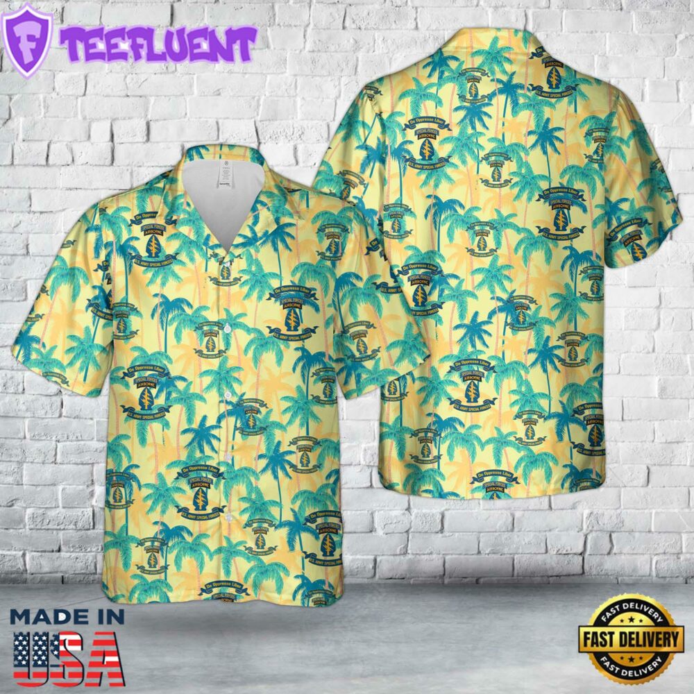 US Army Special Forces Hawaiian Shirt