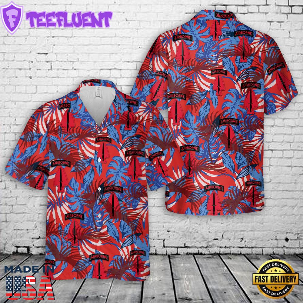 US Army Special Operations Command Hawaiian Shirt