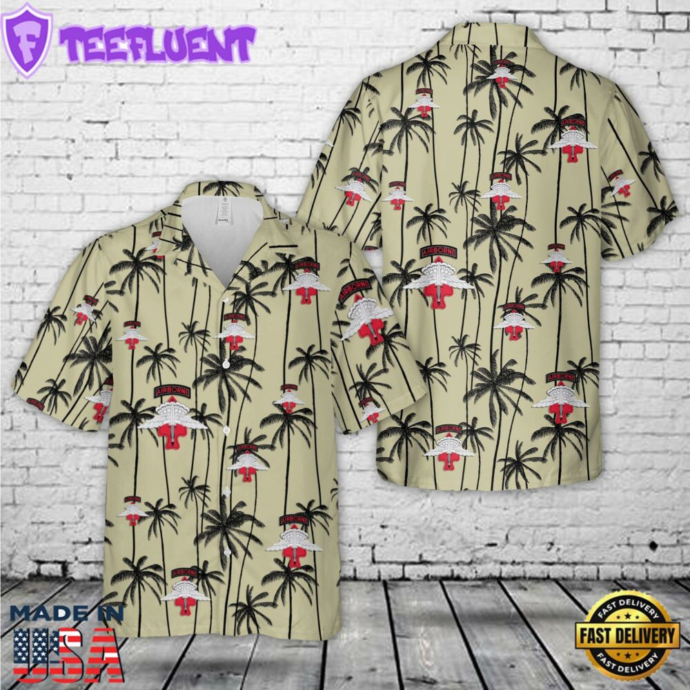US Army Special Opertions HALO Hawaiian Shirt