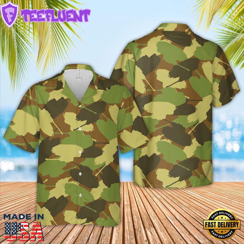 Us Army Tank Hawaiian Shirt