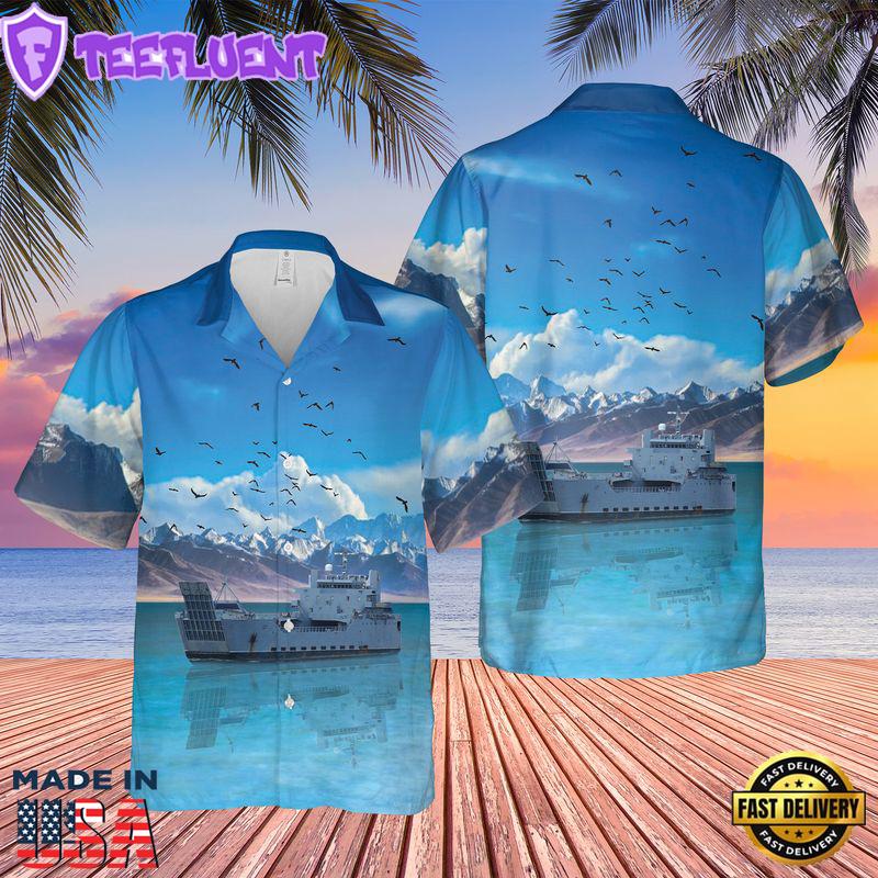 US Army USAV General Frank S. Besson Jr. (LSV-1) of the General Frank S. Besson Jr.-class Hawaiian Shirt