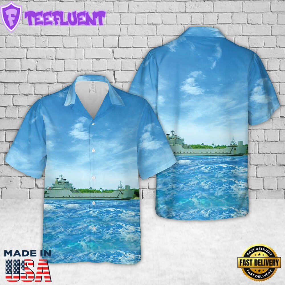 US Army USAV SSGT Robert T. Kuroda (LSV-7) Hawaiian Shirt