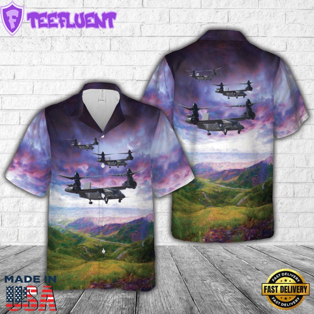 US Army V-280 Valor prototype Hawaiian Shirt