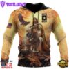 US Army Veteran God Always Protects Soldiers God 3D Hoodie