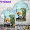 US Army Vietnam War 1972 M48 Patton tanks Hawaiian Shirt
