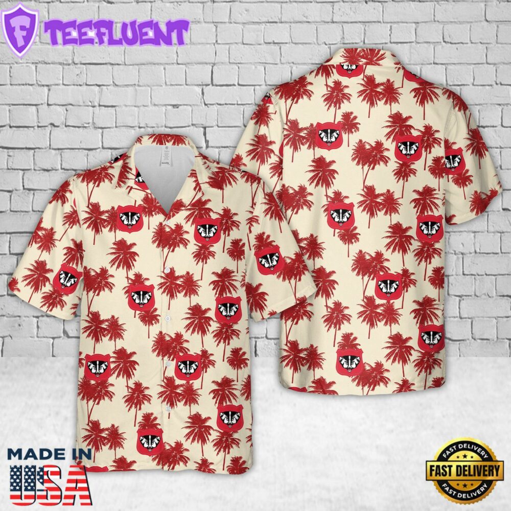 US Army Wisconsin Army National Guard Hawaiian Shirt