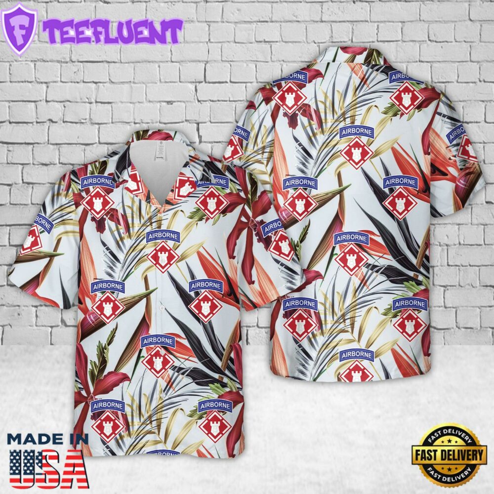 US Army XVIII Airborne Corps Hawaiian Shirt
