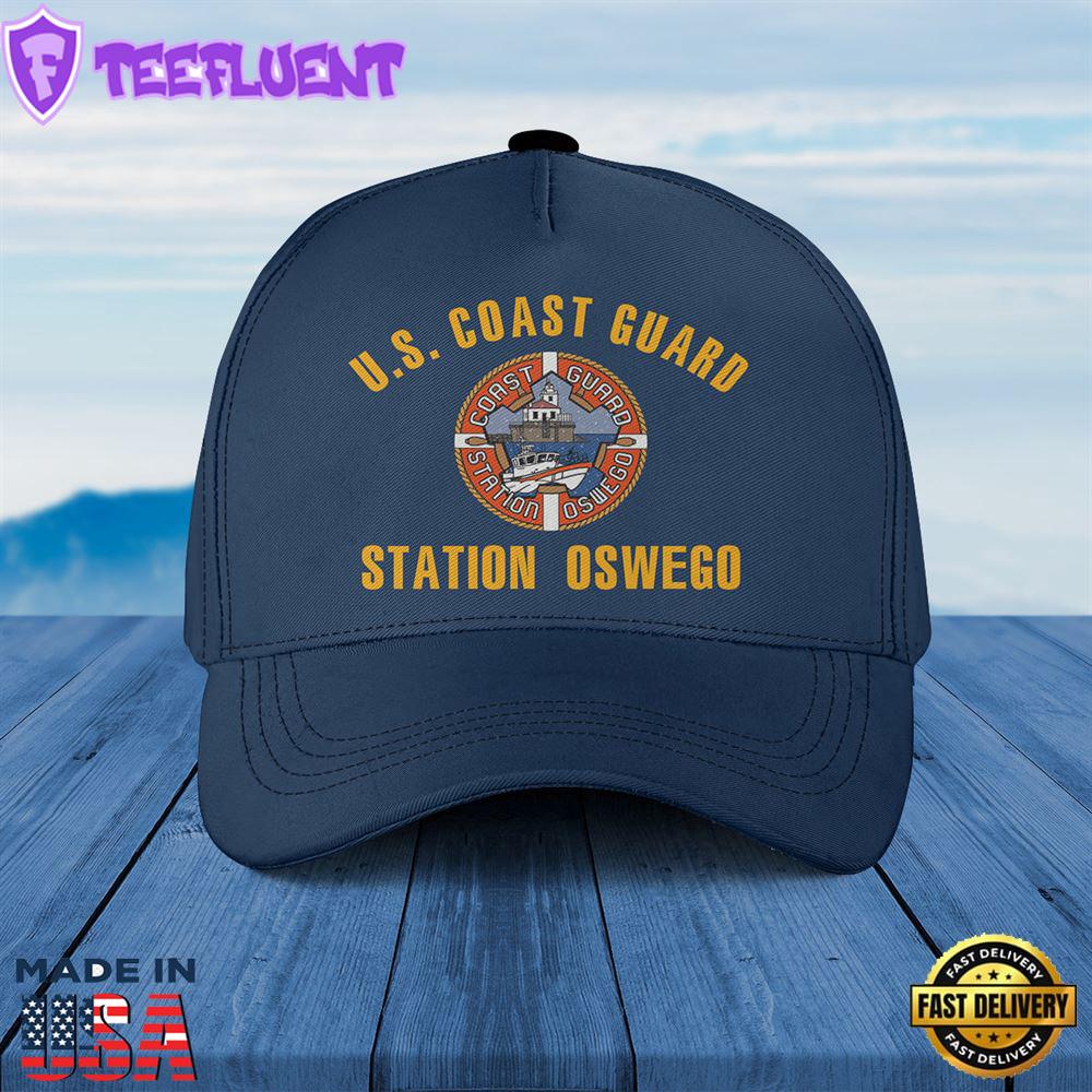 US Coast Guard Station Oswego Baseball Cap