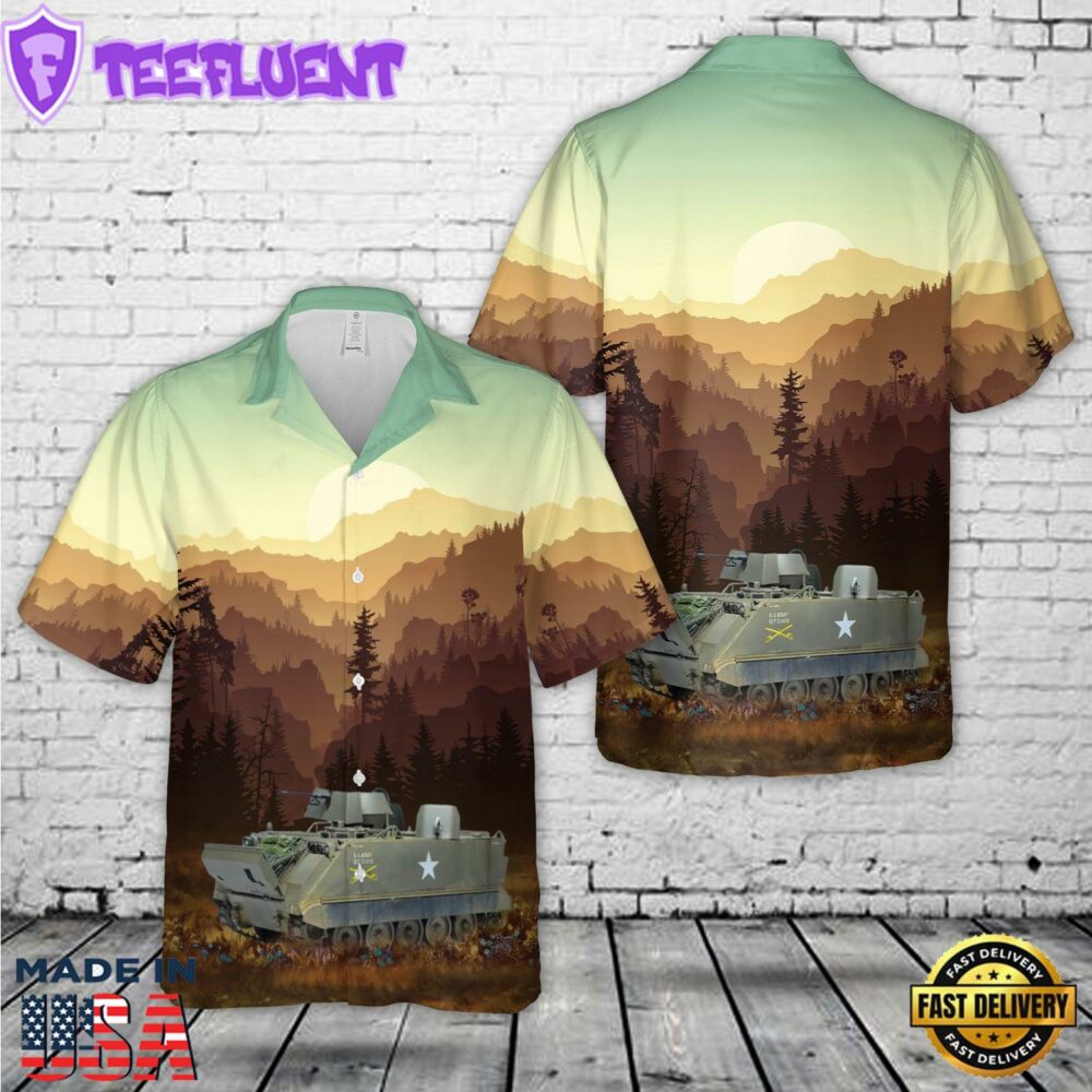 US M113A1 ACAV Vietnam war Hawaiian Shirt