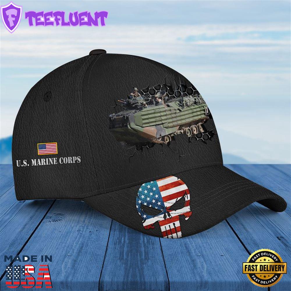 U.S. Marine Corps Assault Amphibious Vehicle AAV Baseball Cap