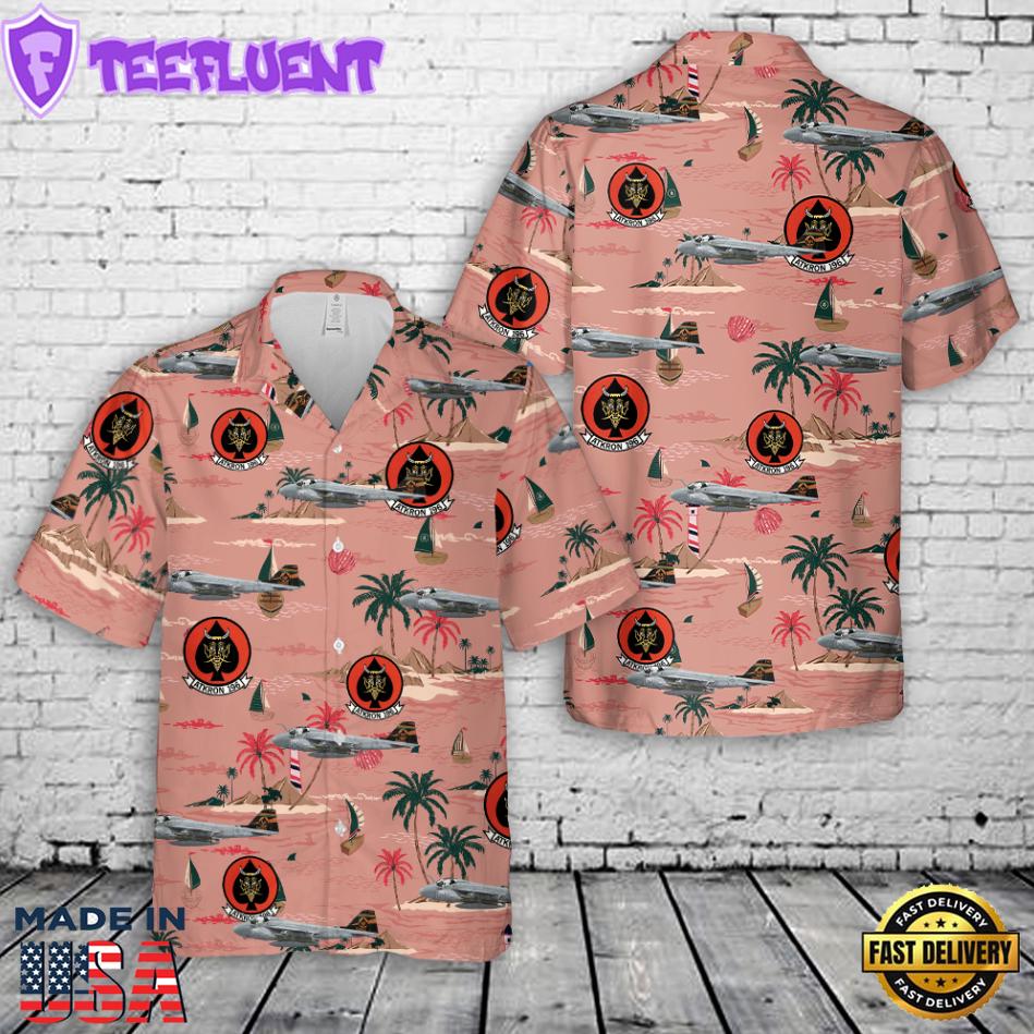 US Navy A-6E Intruder VA-196 Main Battery, NK500 152905. CVW-14, USS Independence CV-62 - 1990 Hawaiian Shirt