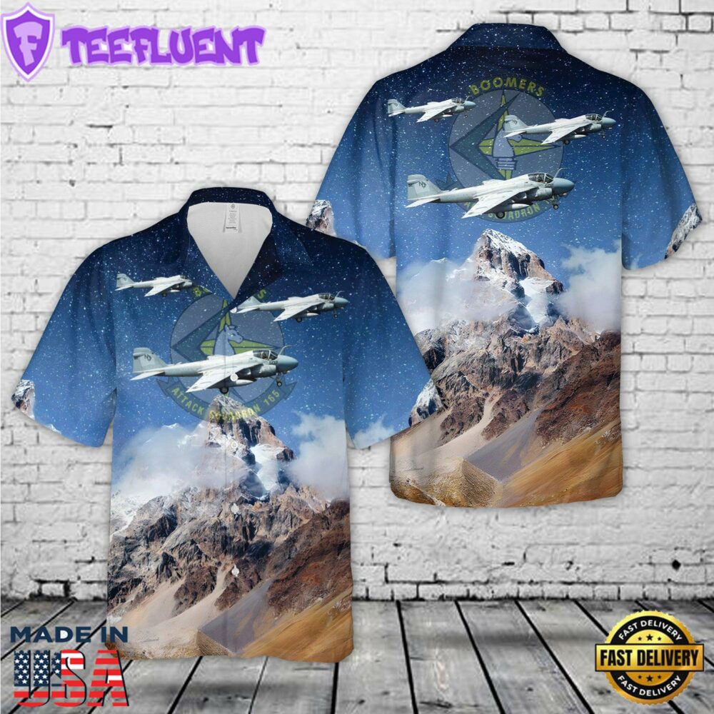 US Navy A-6E SWIP Intruder of VA-165 Hawaiian Shirt
