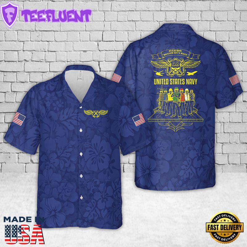 US Navy AB Hawaiian Shirt