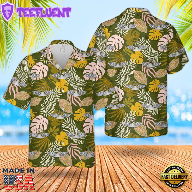US Navy Air Traffic Controller Hawaiian Shirt