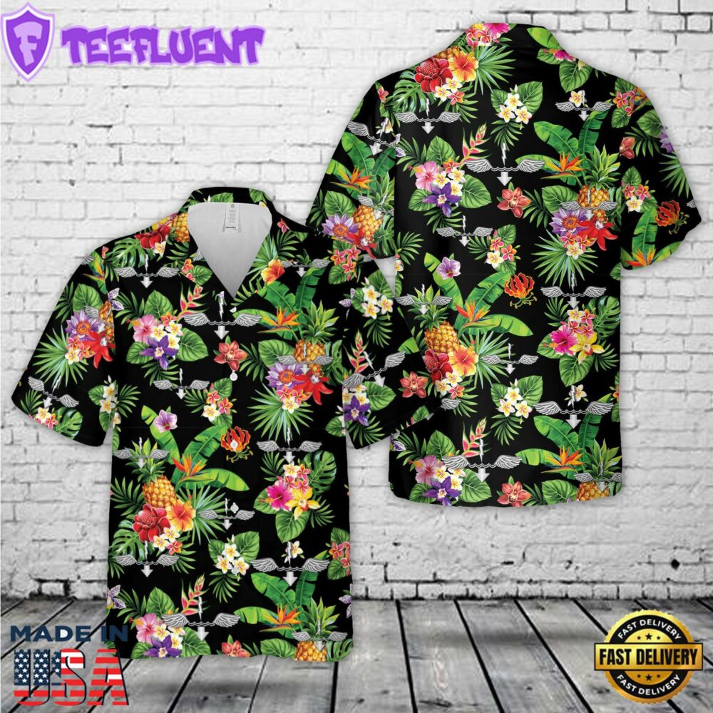 US Navy Anti Sub Warfare Technician Rating Hawaiian Shirt