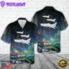 US Navy Attack Squadron 174 (VA-174) Hellrazors (1987) TA-7c Corsair II Hawaiian Shirt