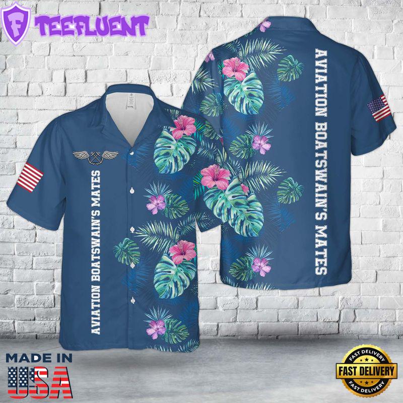 US Navy Aviation Boatswain's Mates Hawaiian Shirt