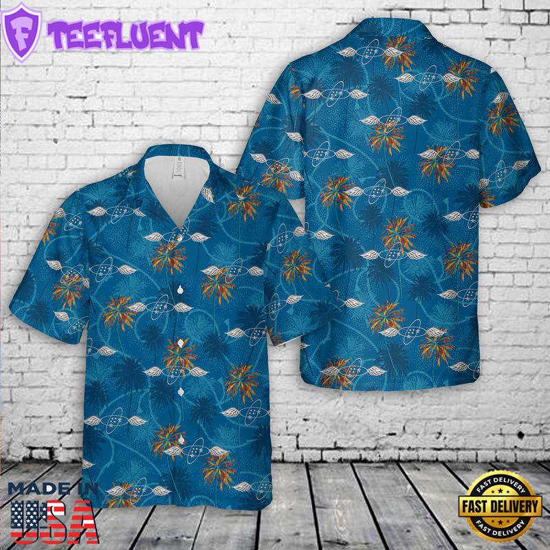 US Navy Aviation Electronics Technician (AT) Hawaiian Shirt