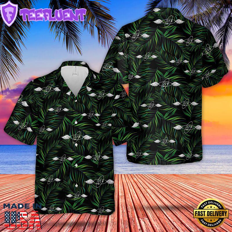 US Navy Aviation Electronics Technician Hawaiian Shirt