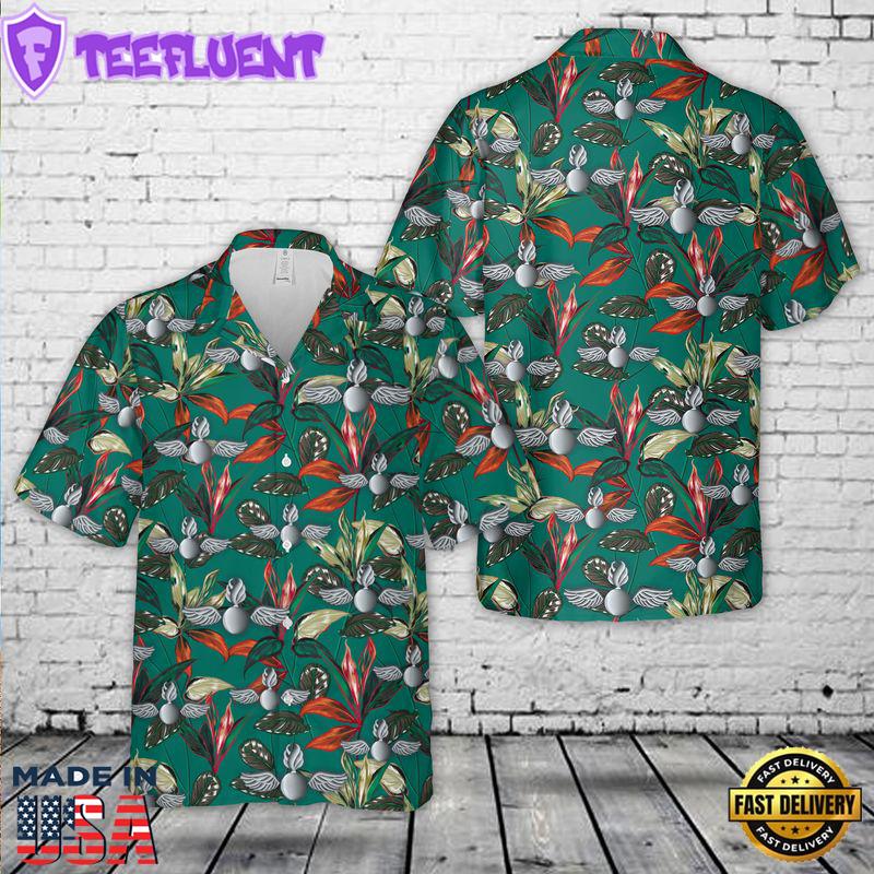 US Navy Aviation Ordnanceman (AO) Hawaiian Shirt