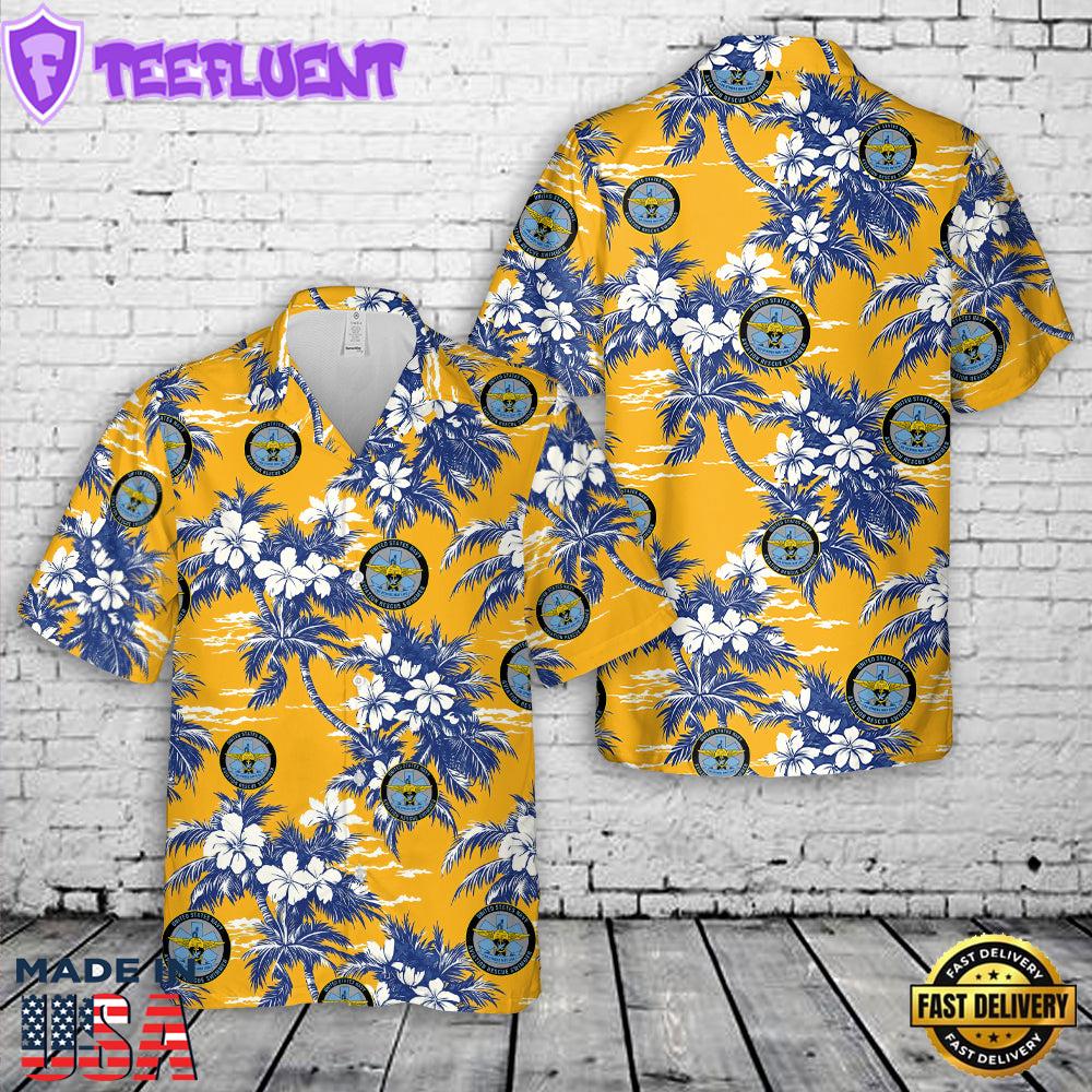 US Navy Aviation Rescue Swimmer Hawaiian Shirt