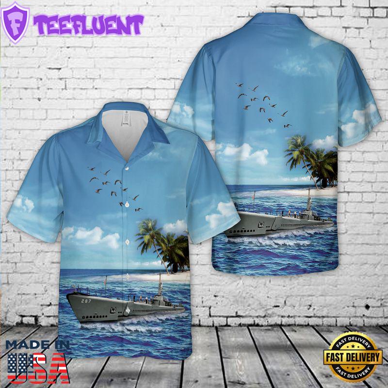 US Navy Balao-class submarine Hawaiian Shirt