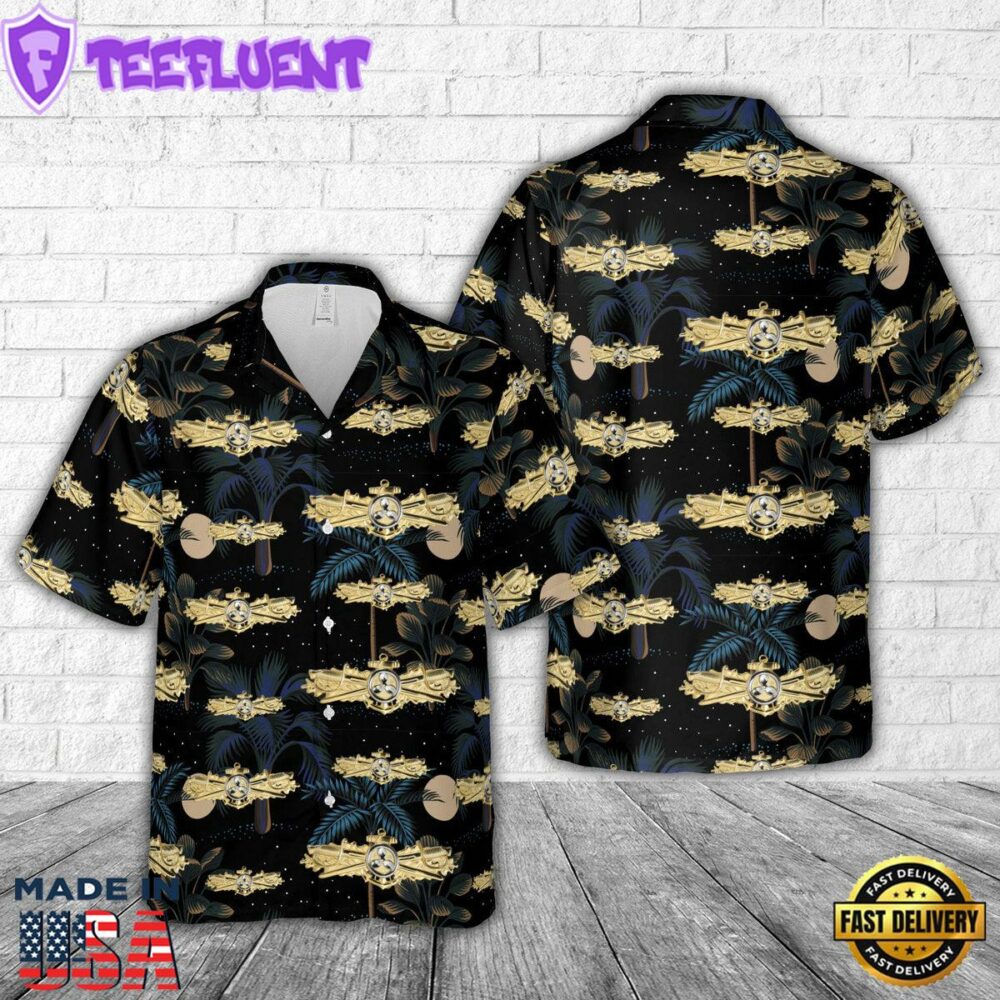 U.S. Navy Engineering Duty Officer EDO Hawaiian Shirt