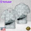 US Navy USS Norfolk (DL-1) Hawaiian Shirt