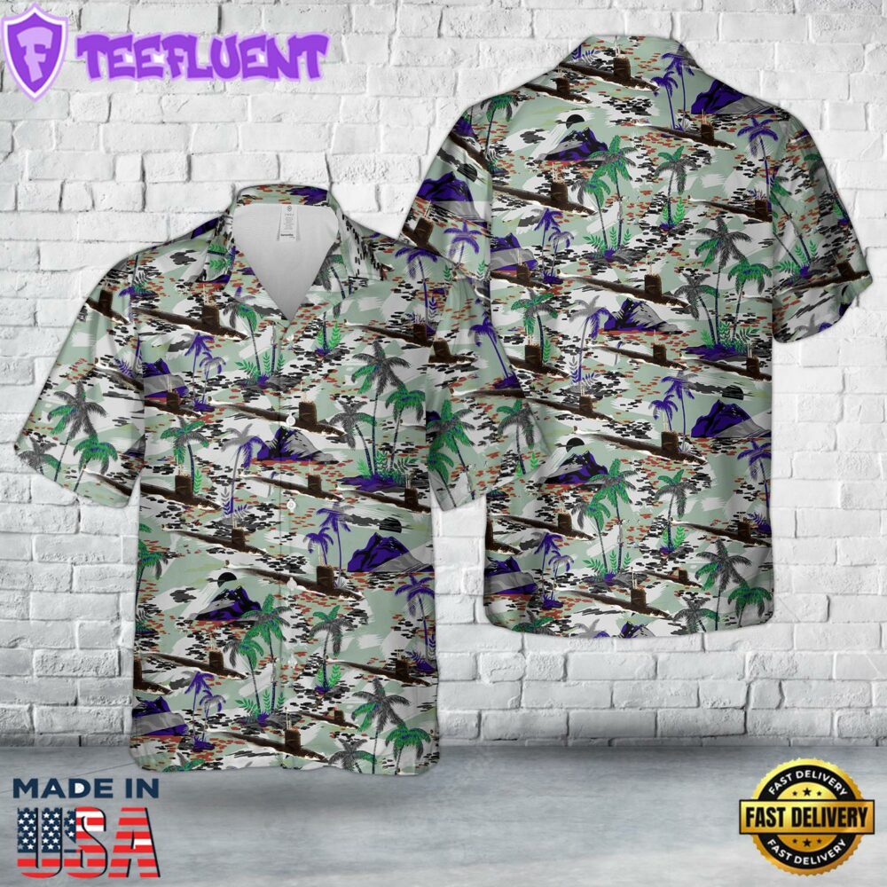 US Navy USS Seahorse (SSN-669) Hawaiian Shirt