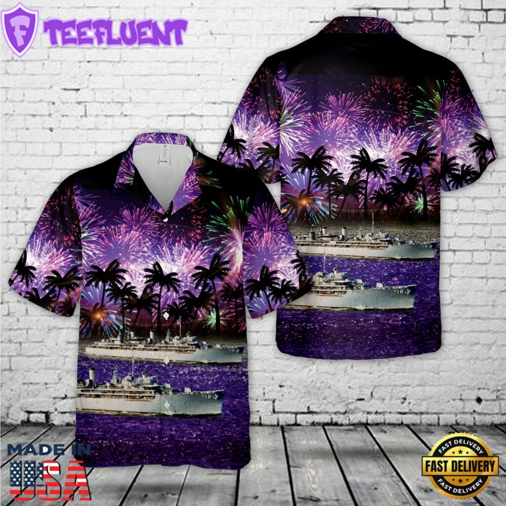 US Navy USS Sierra (AD-18) Hawaiian Shirt