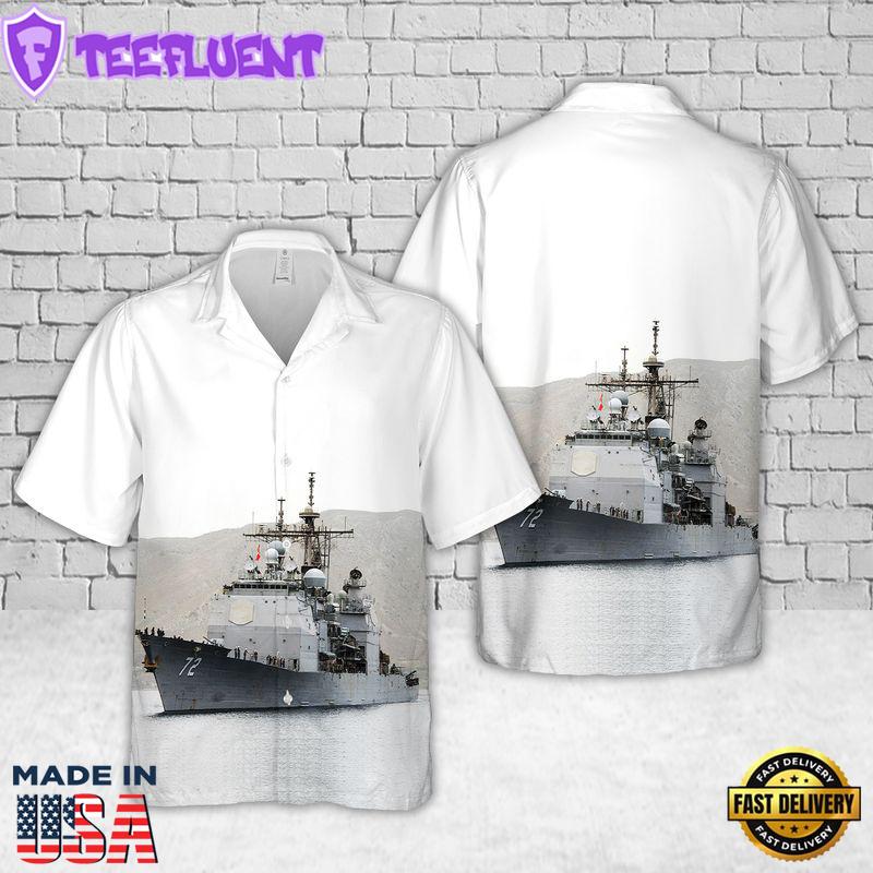 US Navy USS Vella Gulf (CG-72) Hawaiian Shirt