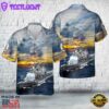 US Navy USS Yorktown (DDG-48CG-48) Ticonderoga-class guided missile cruiser Hawaiian Shirt