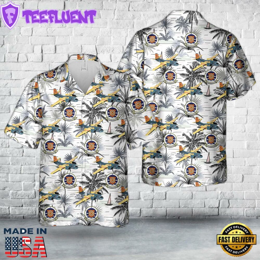 US Navy VC-5 Checkertails (1971) S-2 Tracker Hawaiian Shirt