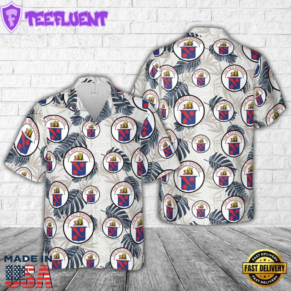 US Navy VFA-11 Red Rippers 2021 F A-18F Hawaiian Shirt