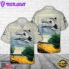 US Navy VFA-34 F A-18C Blue Blasters Hawaiian Shirt