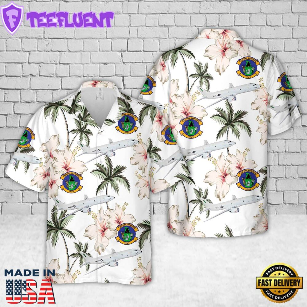 US Navy VPU-2 Wizards 2024 P-8A Hawaiian Shirt