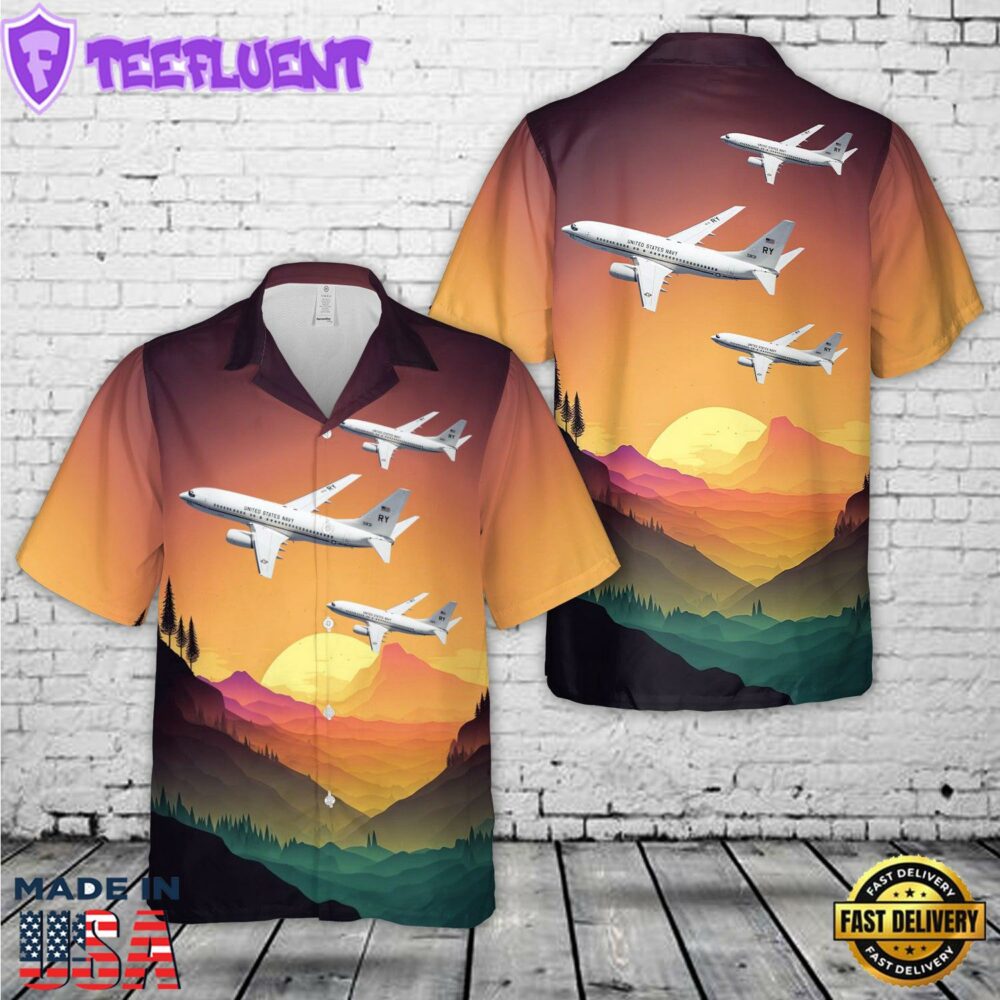 US Navy VR-59 Lone Star Express (2006) C-40a Clipper Hawaiian Shirt